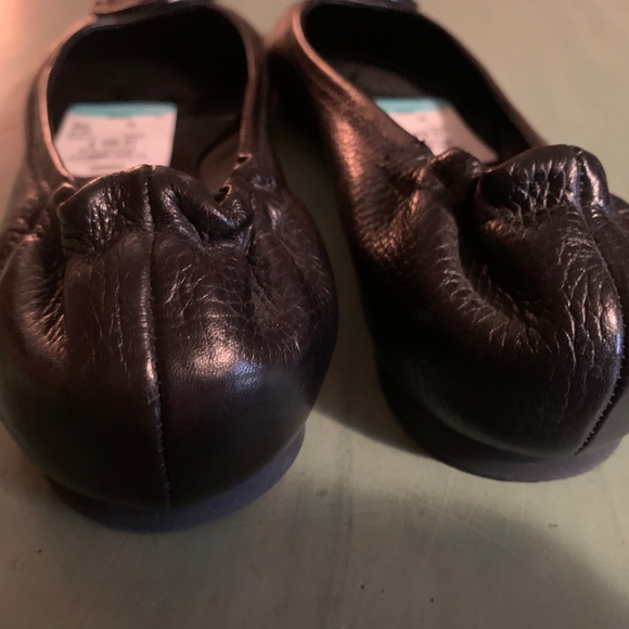 NEW Womens Tory Burch Black Ballet Flats Slip On Shoes Size 10 - Picture 5 of 12